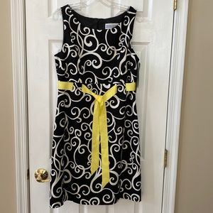 Black and white sundress